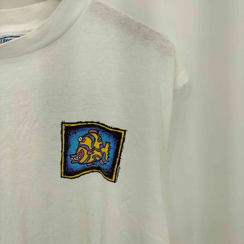 オールスポーツ ALL sport 90s USA製 MONTEREY シングルステッチ プリント クルーネックTシャツ メンズ import:XL